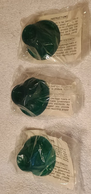 Vintage Cereal Premium 3 Rice Krispies Green Erupting Volcano Toys