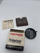 TIFFEN 62mm POLARIZER - polarizing filter With Box  Case/Papers