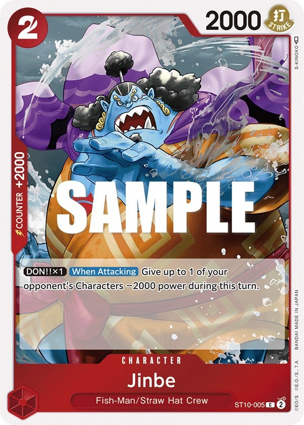 Jinbe - Foil ST10-005 Ultra Deck: The Three Captains NM