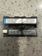 Sony NP-FS11 3.6V 4.1Wh Li-Ion Battery Pack OEM Untested