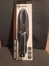 Reaper Versa Hori Hori Fixed Knife 6.5" Serrated 420 Steel Blade TPR Handle