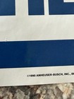 VTG Budweiser NFL Eagles vs. Redskins 1990 Advertisement Poster (29 2/4” x 23”) — photo 4