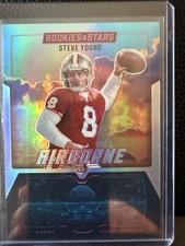 2025 Panini Rookies & Stars - Airborne Steve Young #17 Silver 49ers