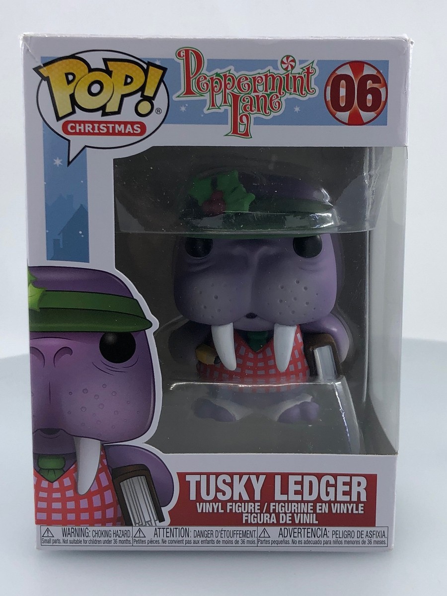 Funko POP! Holidays Christmas Peppermint Lane Tusky Ledger #6 NOT