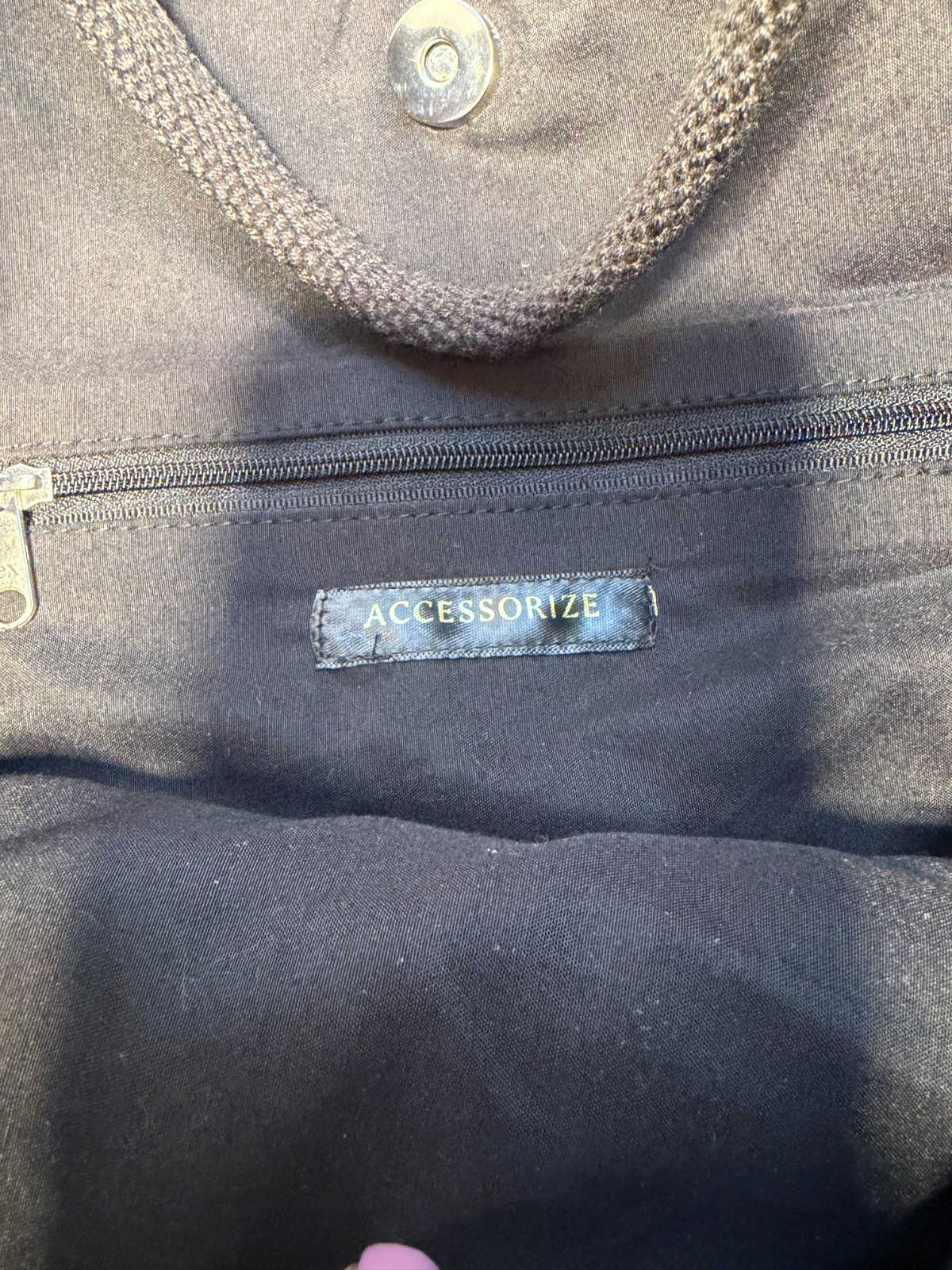 Accessorize Houndstooth large Stylish Handbag - image 4