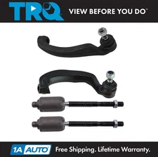 TRQ Front Inner and Outer Tie Rod Set Fits 2004-2009 Mercedes-Benz