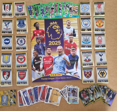 Panini Premier League 2025 636 Sticker - & Leeralbum - Full Sticker Set