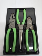 Snap-On PL300CFG 3 Piece Plier & Cutter Set GREEN