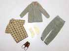 Barbie:  Ken VINTAGE Complete GREEN CAMPUS CORDUROYS Outfit!
