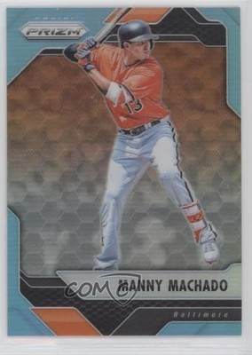 2017 Panini Chronicles Prizm Light Blue Prizm 184/299 Manny Machado #30 b9e