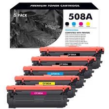 Toner Compatible With HP CF360A 508A LaserJet Enterprise M552dn M553dn M577d MFP
