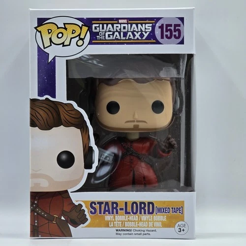 Funko Pop! Marvel Guardians of the Galaxy Star-Lord (Mixed Tape) #155