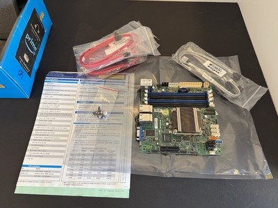Supermicro A2SDI-4C-HLN4F-B Intel Atom C3558/ DDR4/ SATA3&USB3.0/ M.2/ V&4GbE/