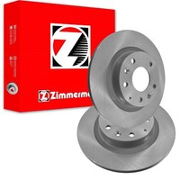 2X Zimmermann Coat Z Bremsscheiben 281Mm Voll Hinten Passend FÜR Mazda CX-3