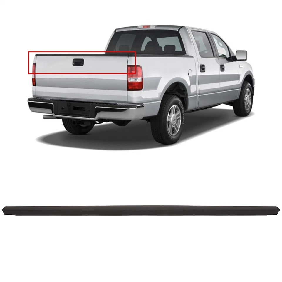 For 2004 2005-2007 Ford F-150 Styleside Models Only Tailgate Spoiler Cap Molding Foto 3 de 4