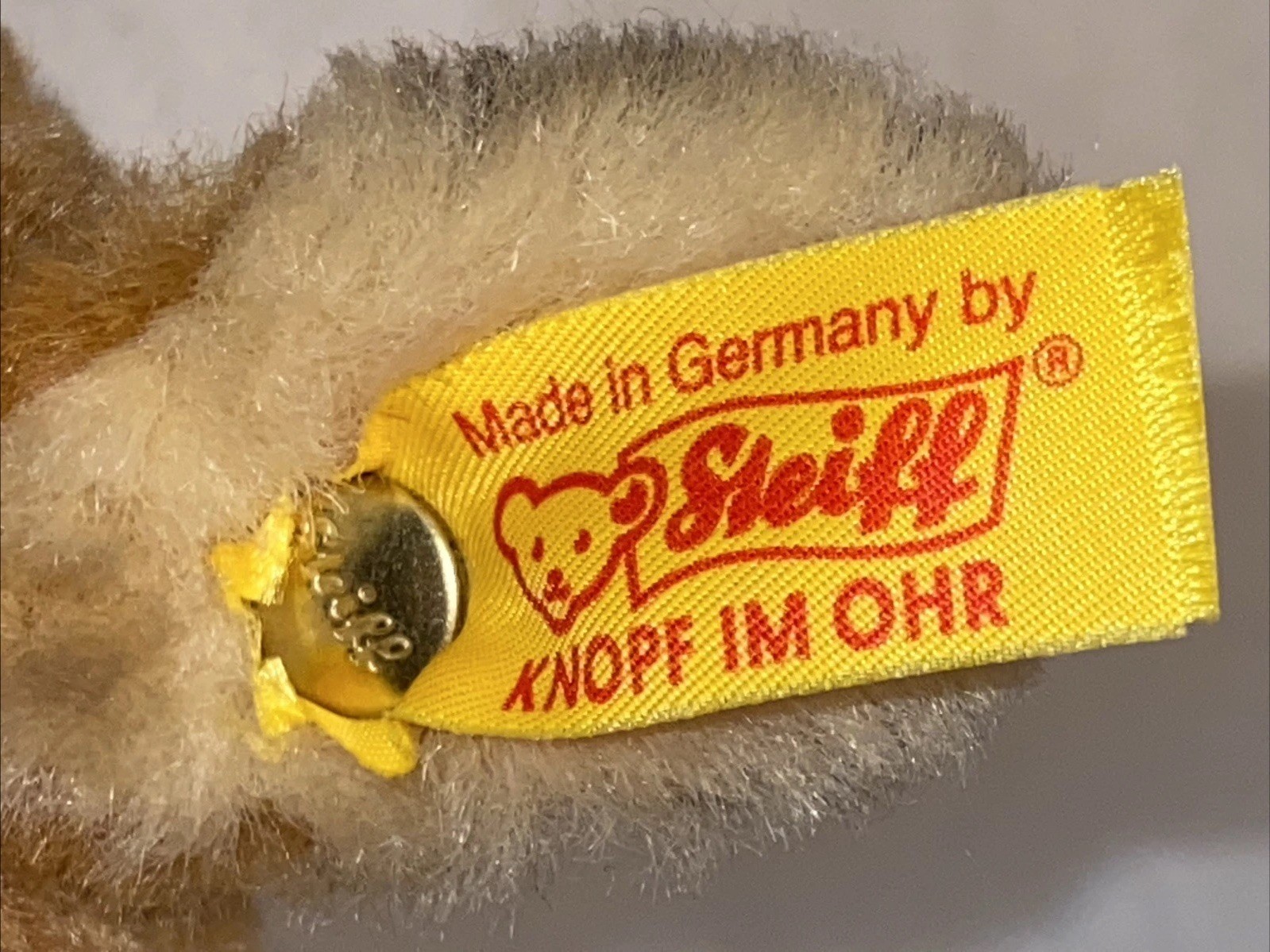 Rare Beautiful Steiff 071089 Lorli Deer Reclining Sitting Down Ear Tag