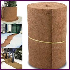 Hoja delineador de fibra de coco planta de coco rollo, estera de palma de coco, jardinería