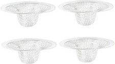 4 Pack Mesh Sink Drain Strainer 2.8 Inch Basket Filter Trap Stainless Steel Basi