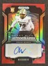 Armand Membou 2025 Panini Prizm Draft Picks Autographs #DPA-AMU Red Prizm /399