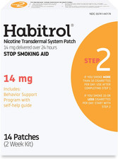 Nicotine Transdermal System Patch Stop Smoking Aid Step 2 14 Mg 14 Patch
