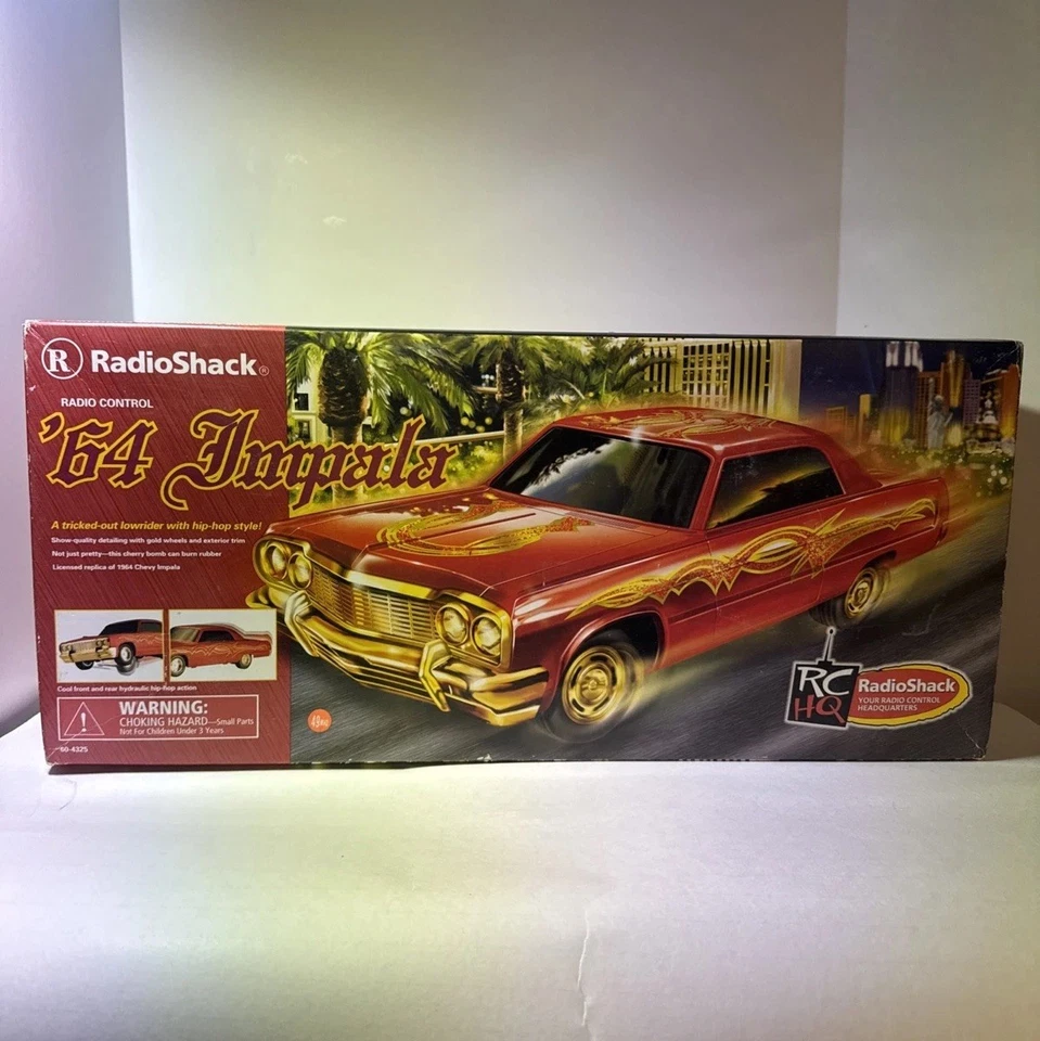 Vintage Red Radio Shack ‘64 Impala Lowrider Radio Control Hydraulics R/C Rare - Image 2 of 4