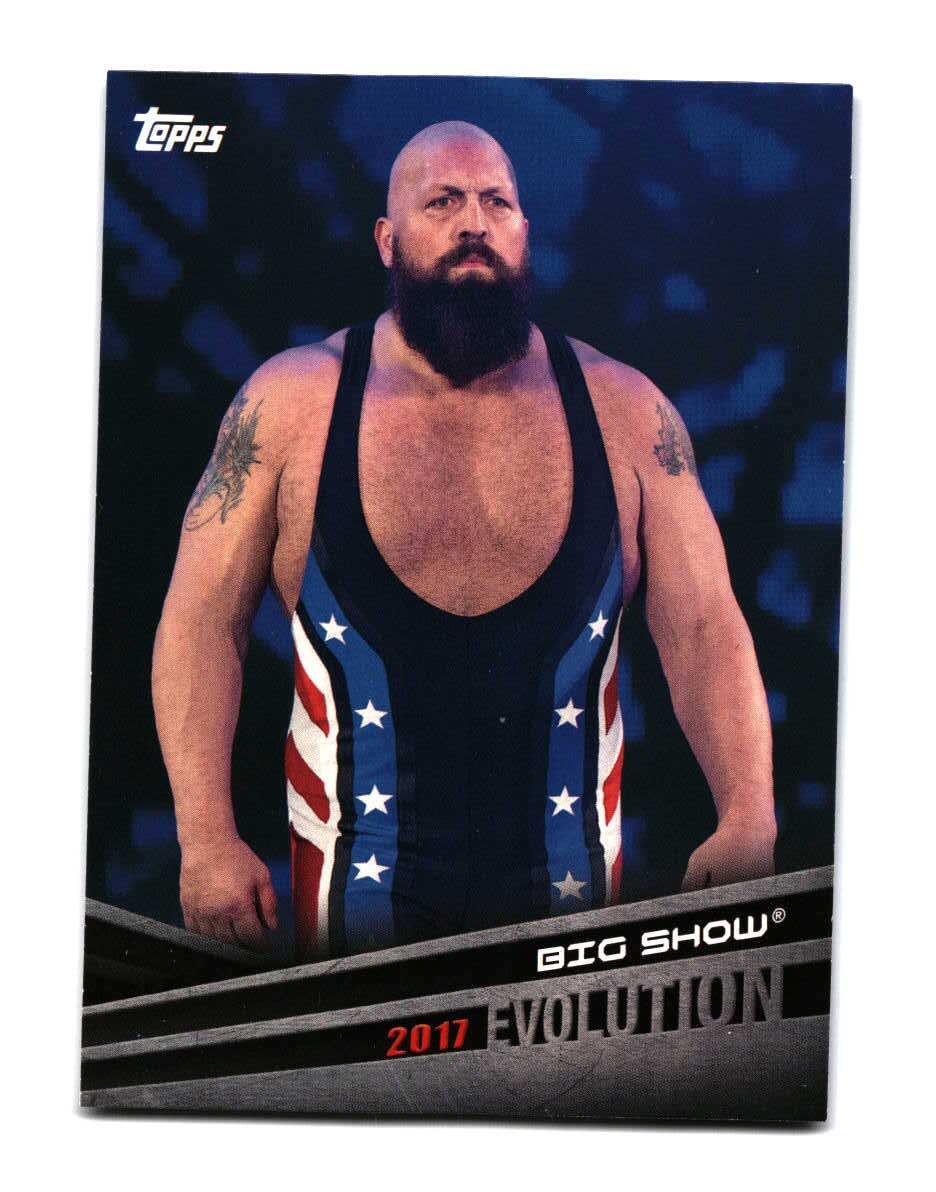 Big Show 2018 Topps WWE Evolution E-3