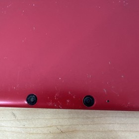Nintendo 3DS XL Metallic Red Charger Mario Kart 7