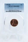 1956-D PCGS MS66RD Lincoln Wheat Cent Business Strike 1C
