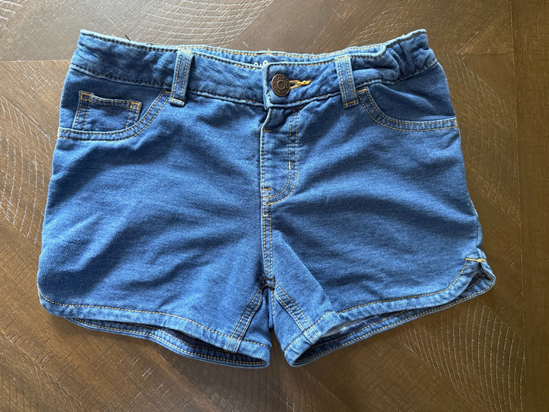 Cat & Jack Ultimate Stretch Denim Shorts Girls Size L (10-12)