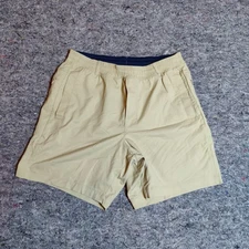 Birddogs Shorts Men Large Beige Boom Your Boomstick Lined Athleisure Performance