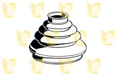 310049 UNIGOM Cuffia, Semiasse per ,RENAULT