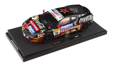 ミニカー HOT WHEELS Ferrarl F430 Challenge 1/18 FERRARI F430 CHALLENGE #16 COCA COLA DIE CAST 1/18 BY HOT WHEELS