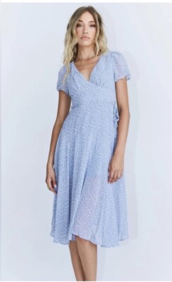 knee length dresses for ladies Georgia Midi Dress Pink Floral main image 0