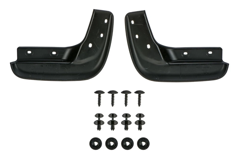 2017-2018 VW Volkswagen Golf Alltrack Front Splash Guards Mud Flaps OEM NEW - Image 2 of 4
