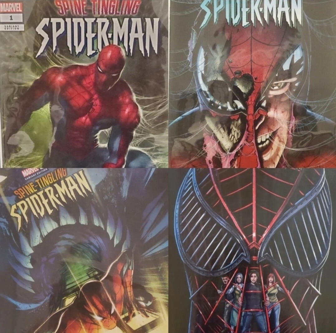 Spine-Tingling Spider-Man Complete Set (2023) (1:25) Horror Story