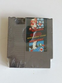 TWO Nintendo NES Games Super Mario Bros. DUCK HUNT and SHOOTING RANGE