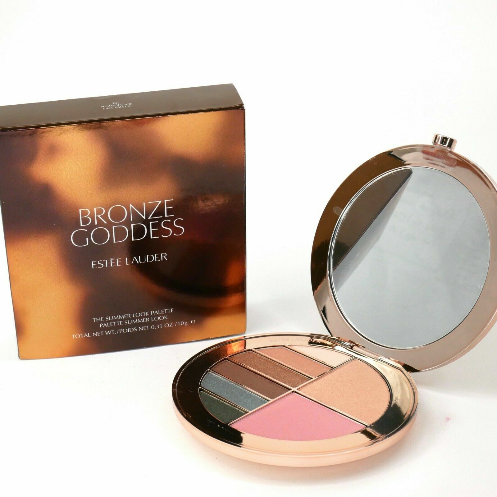 Estee Lauder Bronze Goddess The Summer Look Palette Total Net 0.31 oz
