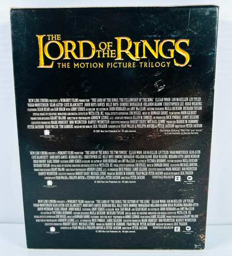 The Lord of the Rings Trilogy Blu-ray Fellowship of the Ring Two Towers King - Picture 2 of 8