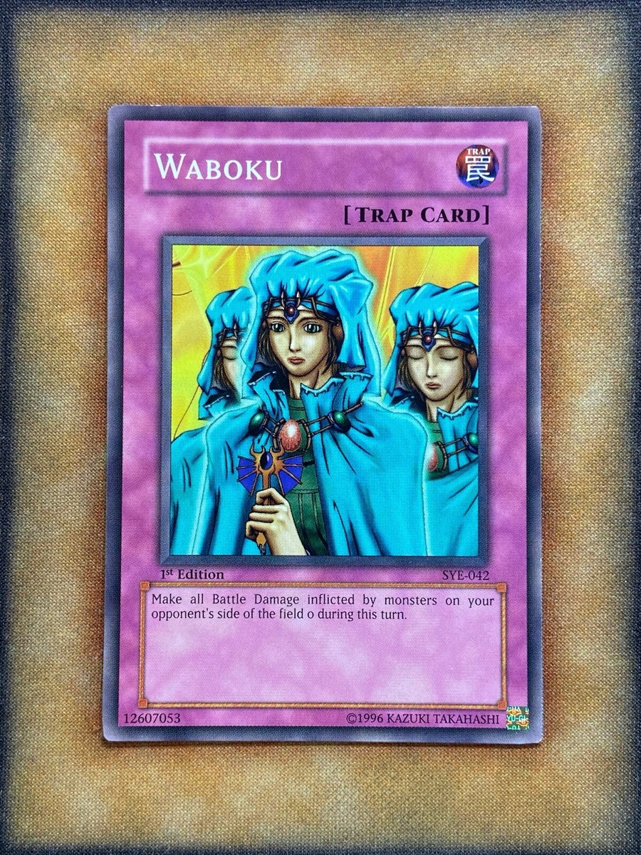 waboku yugioh card Threatening Roar & - Yu-Gi-Oh! TCG/OCG Discussion Yugioh Waboku SYE-042 Common 1st