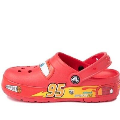 Crocs Kids Crocband Cars Lightning McQueen Clogs