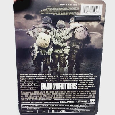 バンド・オブ・ブラザース スチールケースボックス〈初回限定生産・6枚組〉 Band of Brothers DVD Set Tin Steelcase Box with Sleeve 6