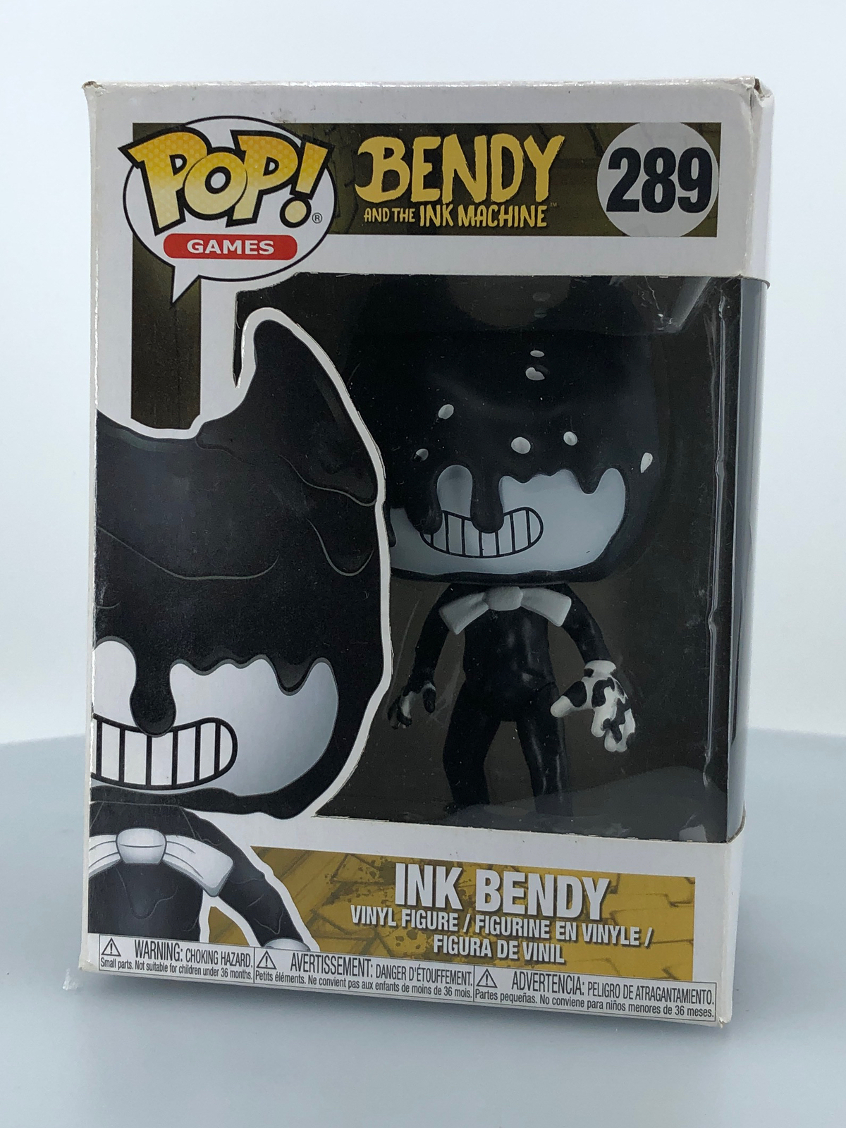 En Oferta Funko Pop! Figura De Vinilo Games Bendy And The Ink Machine Ink Bendy #289 Dañada