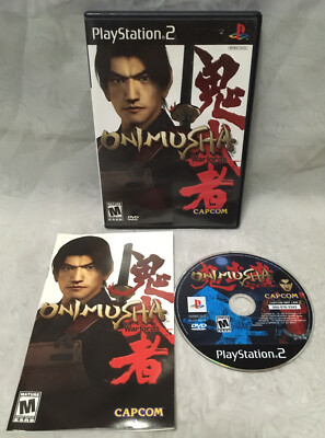 Onimusha: Warlords Greatest Hits (Sony PlayStation 2, 2002) - Complete & Tested!