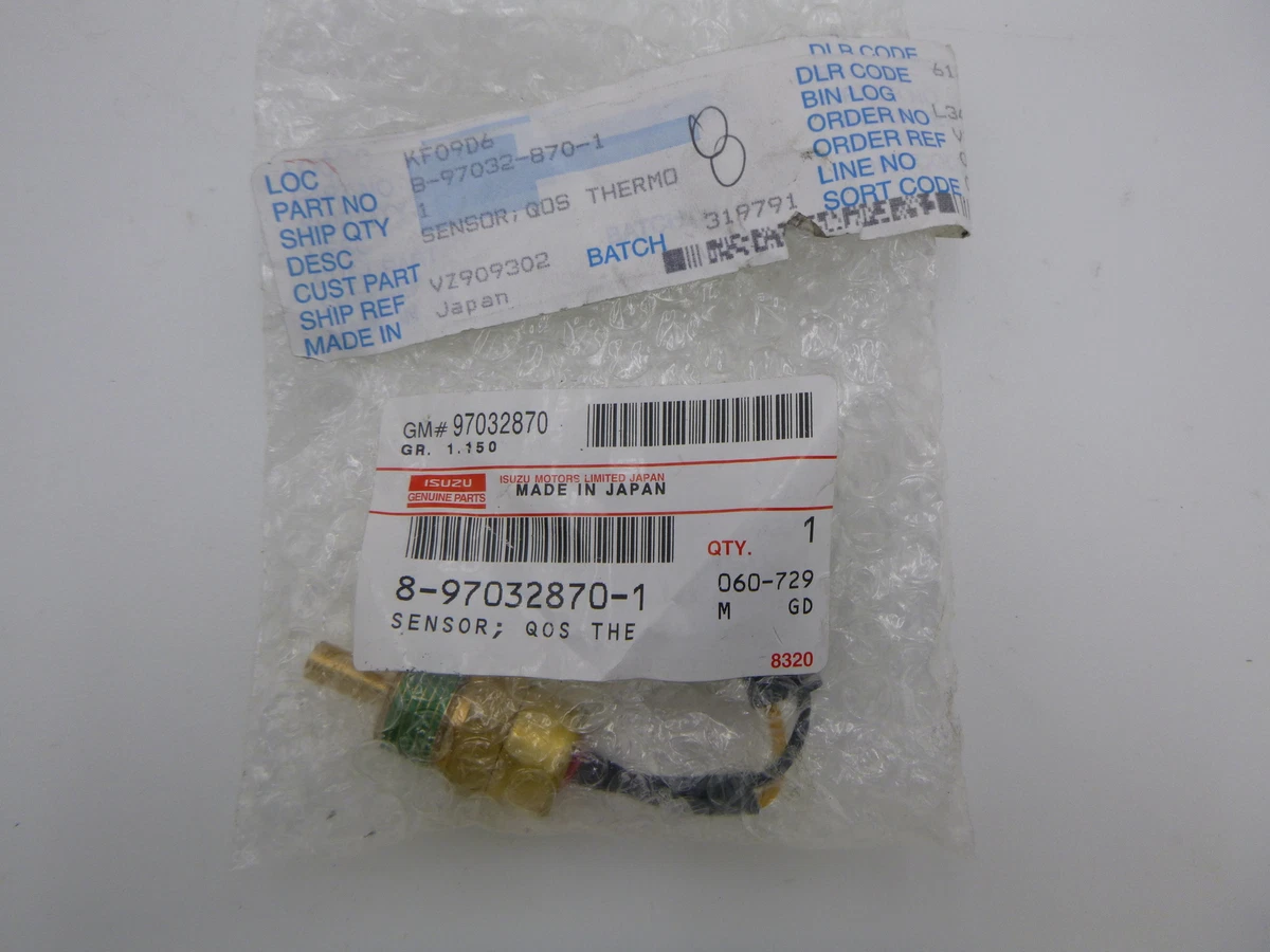 OEM Isuzu 8970328701 Thermo Sensor 97032870 | eBay