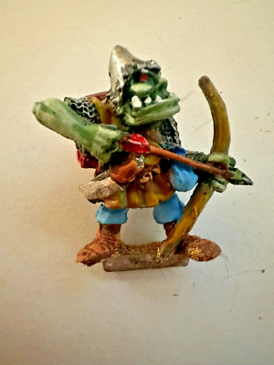 Citadel Orcs Orc Warrior with Bow Archer Games Workshop Warhammer Metal OOP H