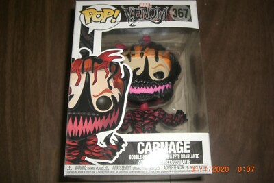Venom Carnage Marvel Bobble-Head Figur Funko Pop Nr. 367