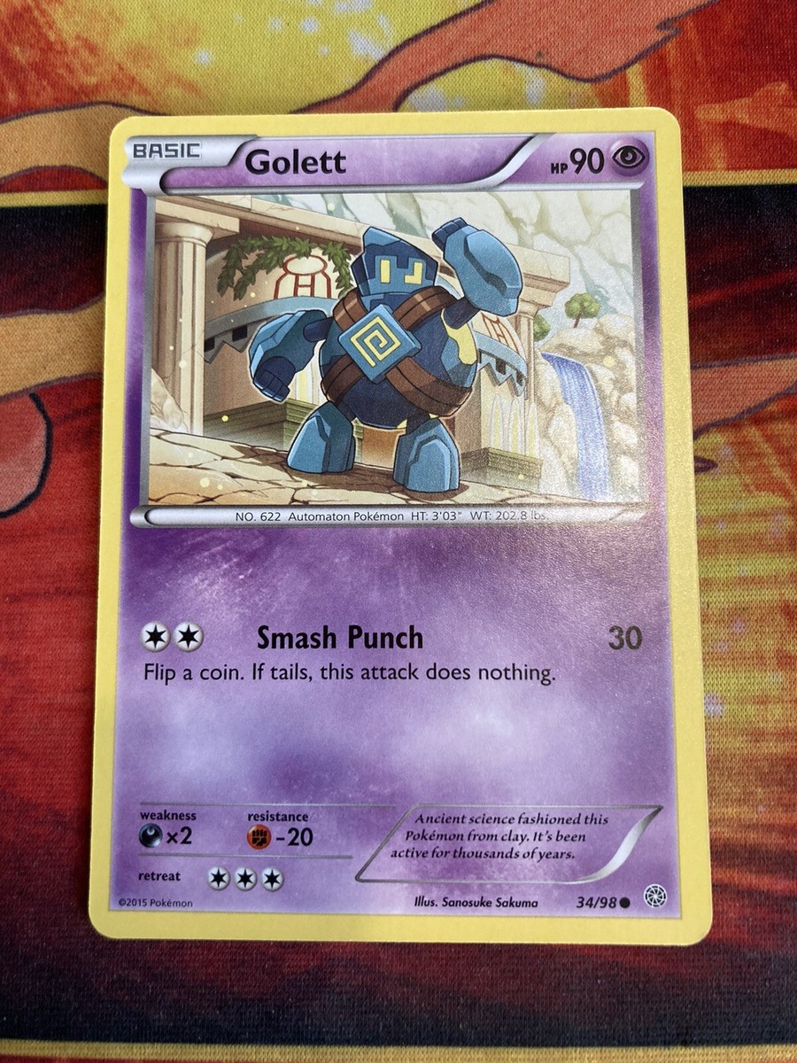 pokemon card golett Pokemon - Black & White - Plasma Blast - Golett main image 0