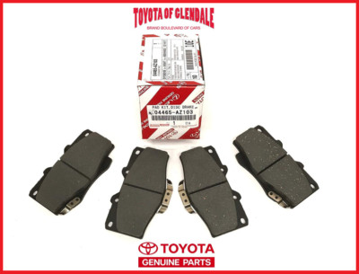 1996-2002 TOYOTA 4RUNNER FRONT CERAMIC BRAKE PADS GENUINE OEM NEW 04465-AZ303