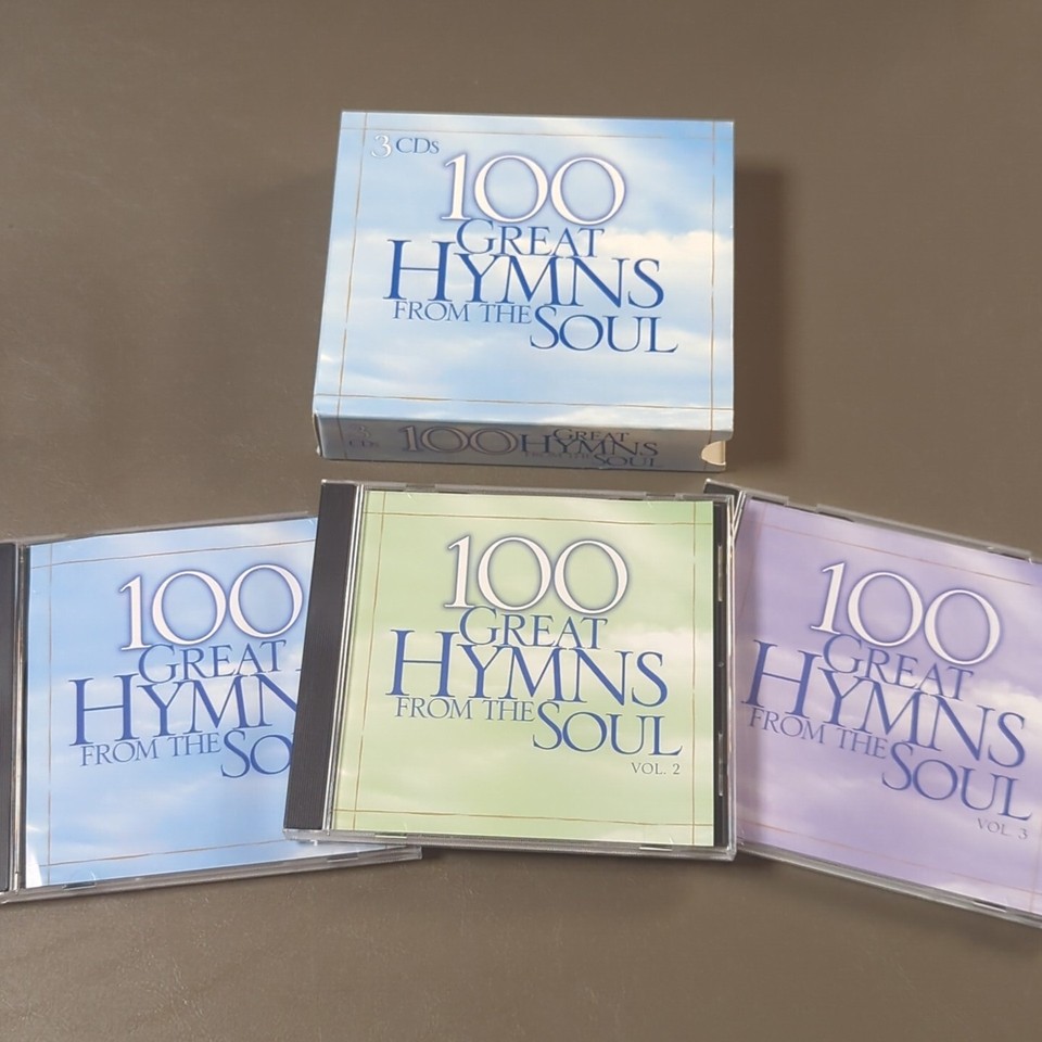 Set Of 3 CDs. 100 Great Hymns from the Soul. 100 Best of tracks W ...
