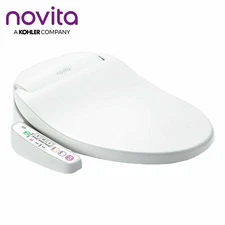 NOVITA BD-N330T Compact Bidet Electric Toilet Seat Stainless Nozzle 220V